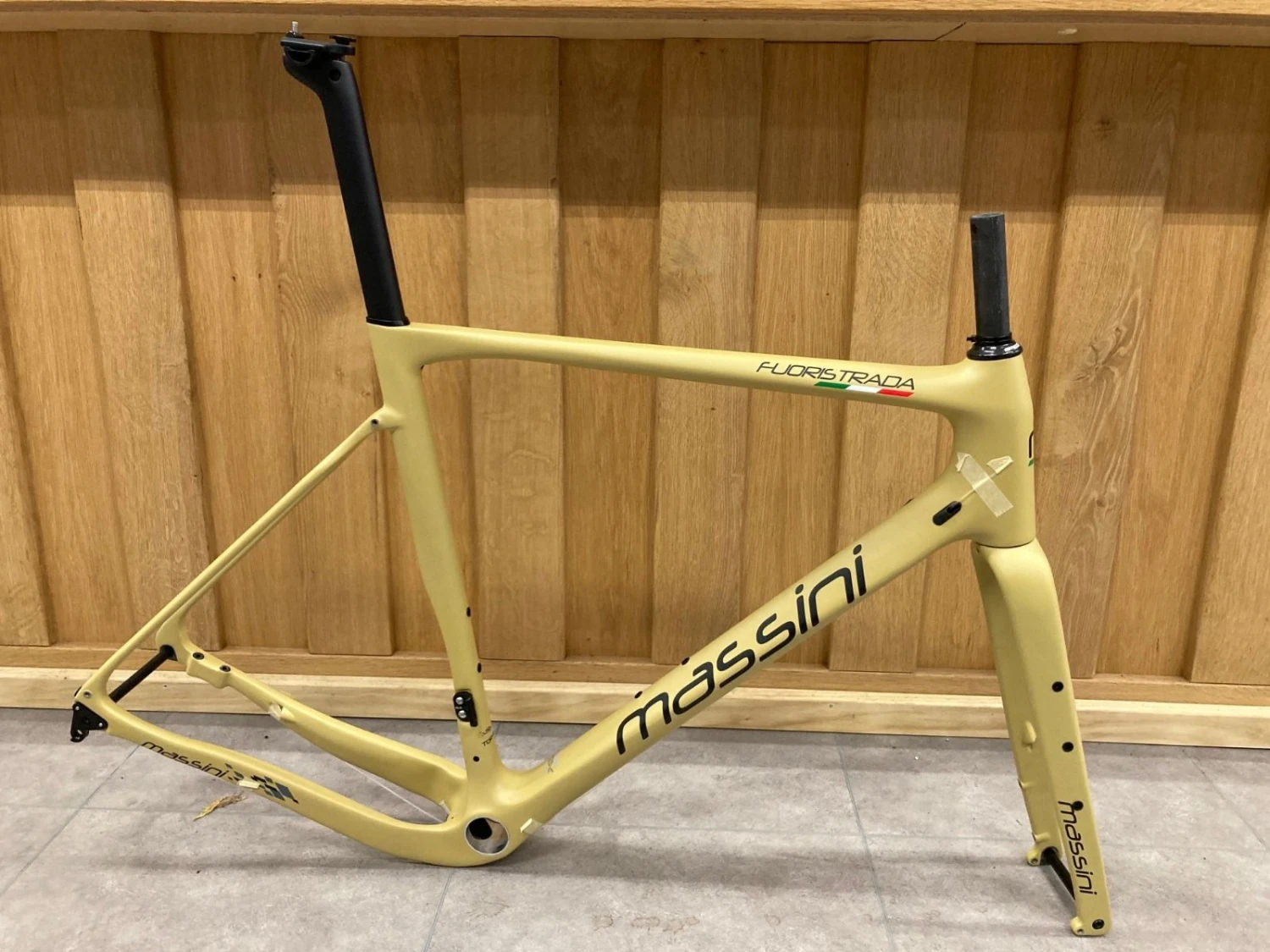 Massini Fuoristrada Gravel Carbon Disc Frameset