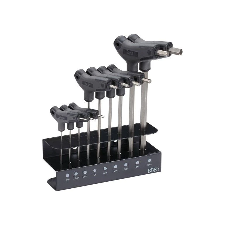 BBB BTL-45S Hex T Imbussleutelset 3 BBB BTL-45S Hex T Imbussleutelset