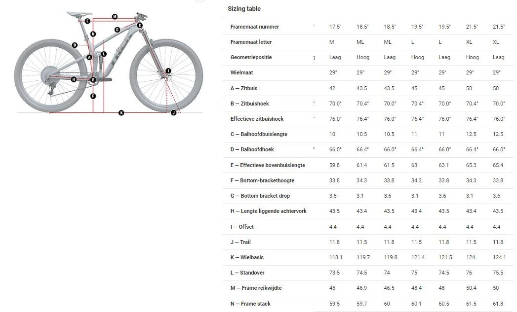 Trek Top Fuel 9.7 5 Trek Top Fuel 9.7 - Afbeelding 3