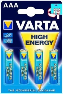 Varta LR03AAA Batterij (4st)