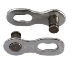 KMC Missing Link 9sp EPT (2 Sets)-Zilver