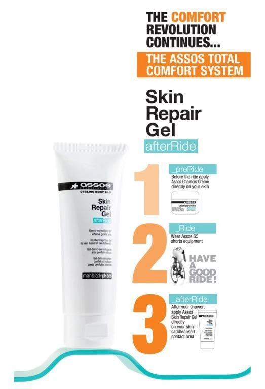 Assos Skin Repair Gel-75ml 4 Assos Skin Repair Gel-75ml - Afbeelding 2