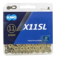 KMC X11SL Ti-N 11sp Ketting-Goud 5 KMC X11SL Ti-N 11sp Ketting-Goud -Professionele Winkel Voor Fietsaccessoires bx11slt18 medium 1