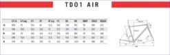 Carrera TD01 Air Frameset -Professionele Winkel Voor Fietsaccessoires carrera td 01 geo 5