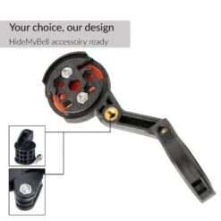 CloseTheGap HideMyBell Raceday Sl Computer Mount -Professionele Winkel Voor Fietsaccessoires cyg0030 3