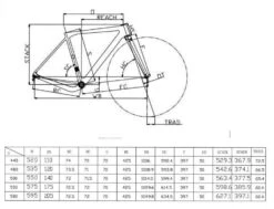 Massini Fuoristrada Gravel Carbon Disc Frameset -Professionele Winkel Voor Fietsaccessoires fuoristrada geometrie 1
