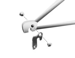 Math Salden GH005 Aluminium Derailleurhanger-Zilver 8 Math Salden GH005 Aluminium Derailleurhanger-Zilver -Professionele Winkel Voor Fietsaccessoires gh 005 assembly