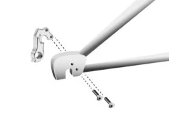 Math Salden GH045 Aluminium Derailleurhanger-Zilver -Professionele Winkel Voor Fietsaccessoires gh 045 assembly