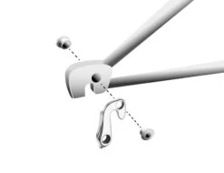 Math Salden GH139 Aluminium Derailleurhanger-Zilver -Professionele Winkel Voor Fietsaccessoires gh 139 assembly