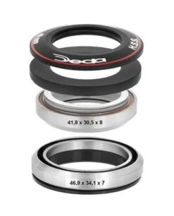 Deda IN-4 1 1/8" - 1 1/4" Integrated Balhoofdset-Carbon -Professionele Winkel Voor Fietsaccessoires hdin84csuj medium