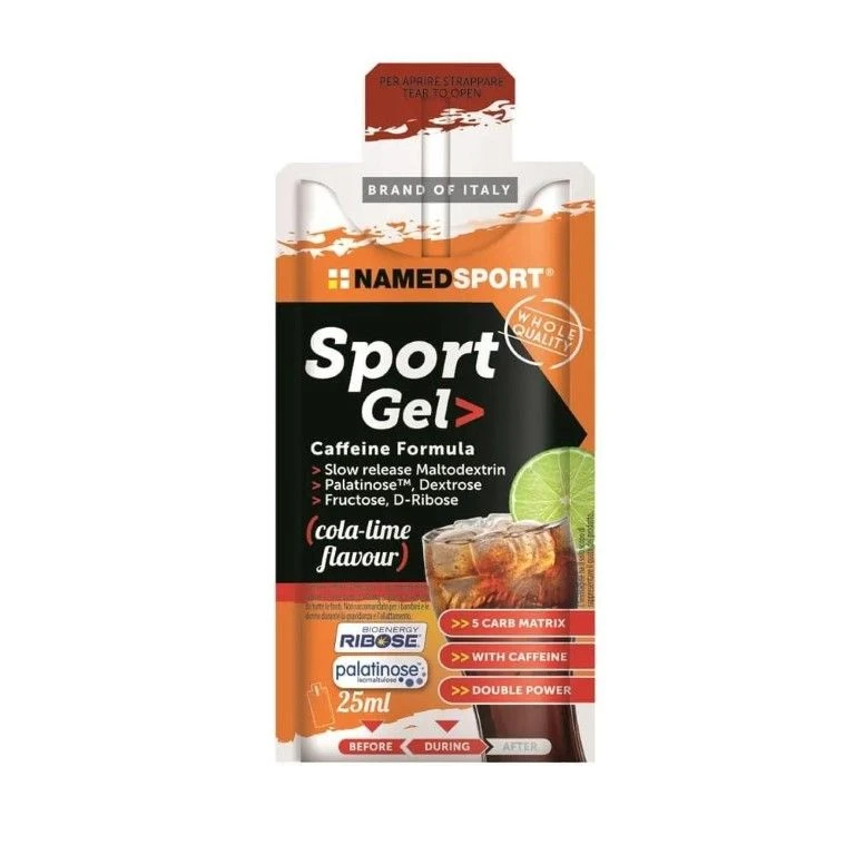 Namedsport Sport Gel-Cola-Limoen-25ml 3 Namedsport Sport Gel-Cola-Limoen-25ml