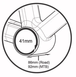 Prestine BB86/92 Press-Fit Adapters SRAM-Zwart -Professionele Winkel Voor Fietsaccessoires pt 6623 2