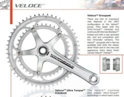 Campagnolo® Campagnolo Veloce Kettingblad-10sp-53T -Professionele Winkel Voor Fietsaccessoires veloce2007 53t